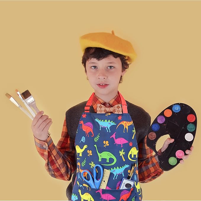 Kids Apron - cooking, gardening, artist, painting, cleaning, baking, pottery, chef, kitchen - gift boys, girls