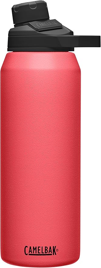 CamelBak Chute Mag 32oz Vacuum Insulated Stainless Steel Water Bottle, Wild Strawberry