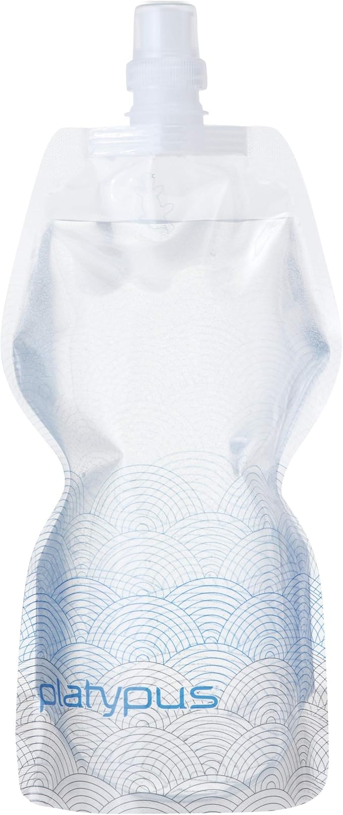 Platypus SoftBottle Collapsible Water Bottle with Push-Pull Cap