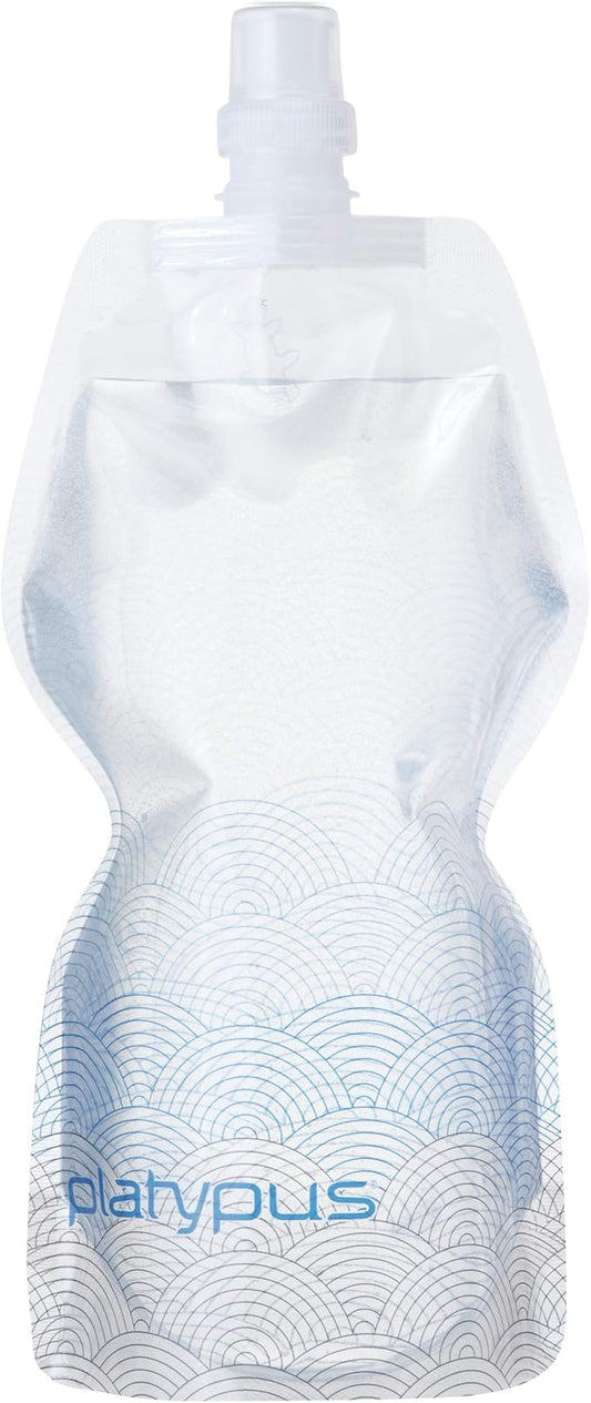 Platypus SoftBottle Collapsible Water Bottle with Push-Pull Cap