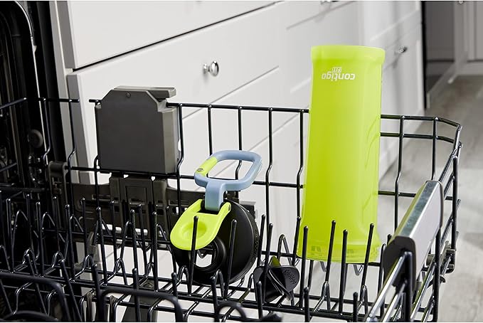 Contigo Shake & Go Fit 2.0 Shaker Bottle, 28oz, 2 Pack, Yellow & Black