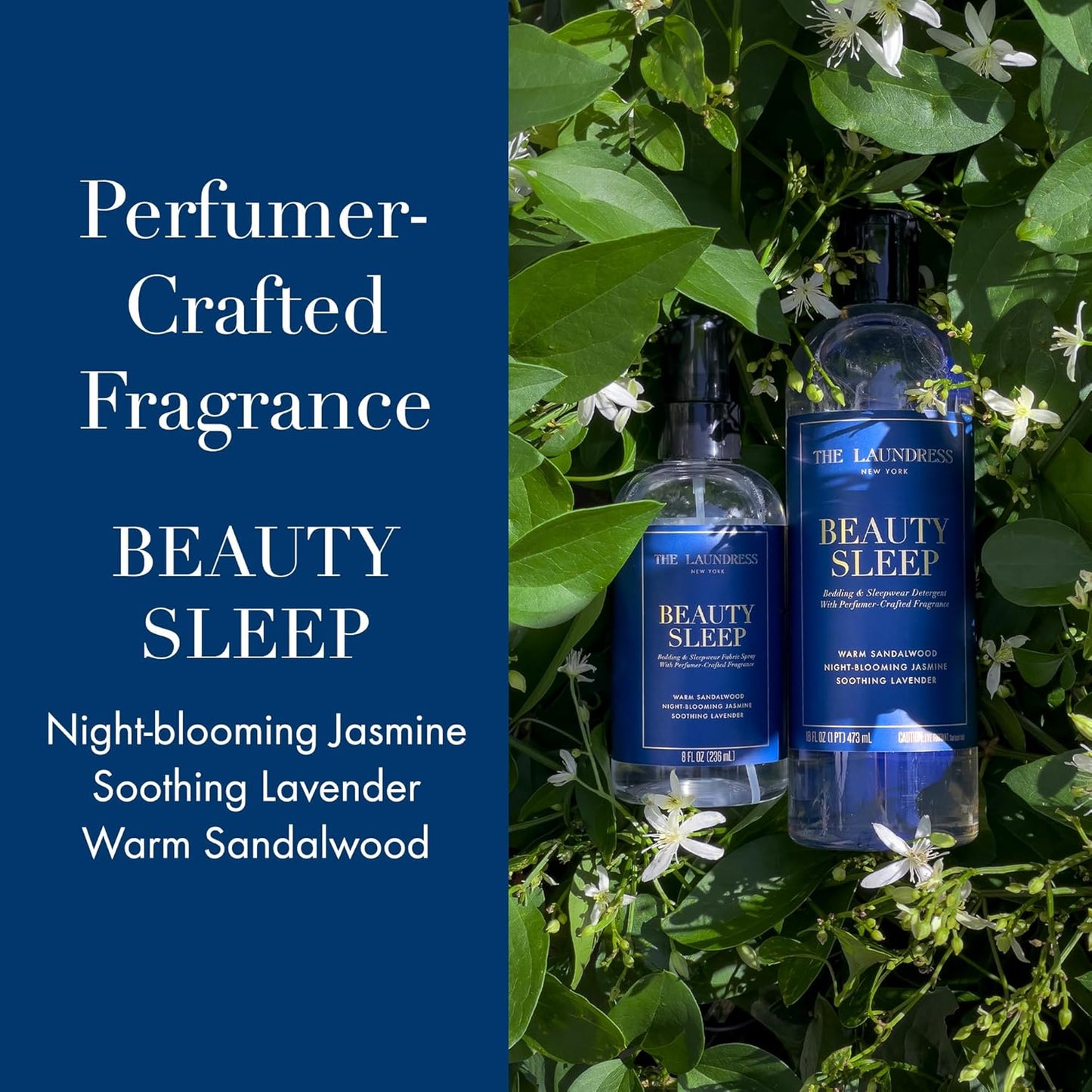 The Laundress Beauty Sleep Fabric Spray, Wrinkle Release Spray, Pillow Spray, Fabric Refresher, Upholstery and Linen Spray, Tranquil Comforting Inspired Scent, 8 Fl Oz