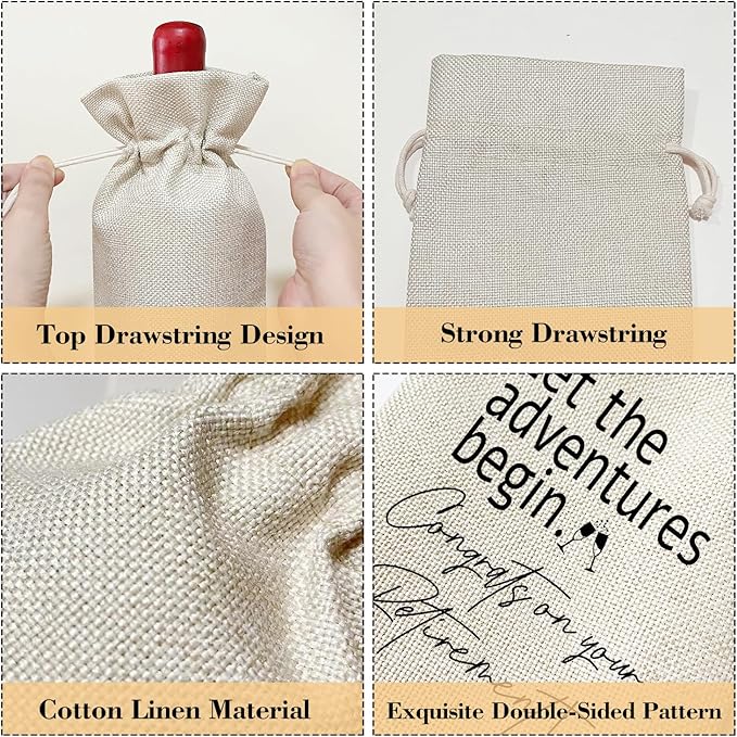 Retirement Gifts for Women Men Grandma Grandpa, Coworker Goodbye Gifts Farewell Gifts for Friend Colleagues Boss Retirement Wine Bag Party Favor Decoration Supplies, Wine Gifts for Women Men /18