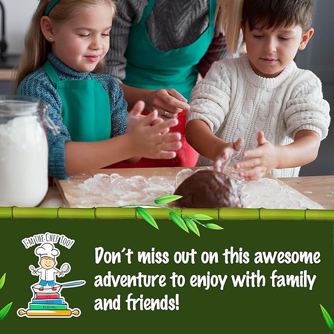 I'm The Chef Too! Kids Baking Kit for Kids, Panda Brownie Bites Cooking Kit, Enjoy, Educational STEM Activities and Learning to Cook