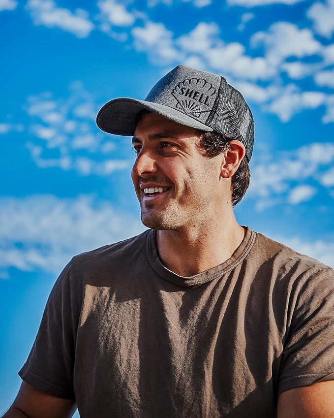 Shell - Trucker Cap-Grey Denim (S12011)