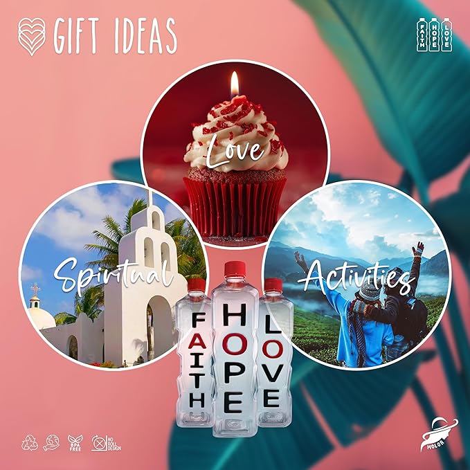 Faith Hope Love - Affirmation Bottles & Products for The mind, body & soul