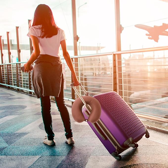 Neck Pillow Cover, Travel Neck Pillow Cover, Travel Neck Pillow Case Cover, Travel U Neck Pillow Cover, Soft and Smooth, Neck Pillow Replacement Cover (Only Pillow Covers, no Filler)