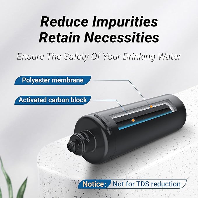 Maxblue RF15 Water Filter, 19K Gallons High Capacity, Replacement for Waterdrop 15UA/15UB Under Sink Water Filtration System