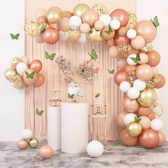 72Pcs 3D Butterfly Wall Decor 3 Sizes 3 Styles, Removable Butterfly Stickers Wall Decals, Butterfly Decorations Party Birthday Cake Decoration for Kids Nursery Wedding Bedroom Room(Green)