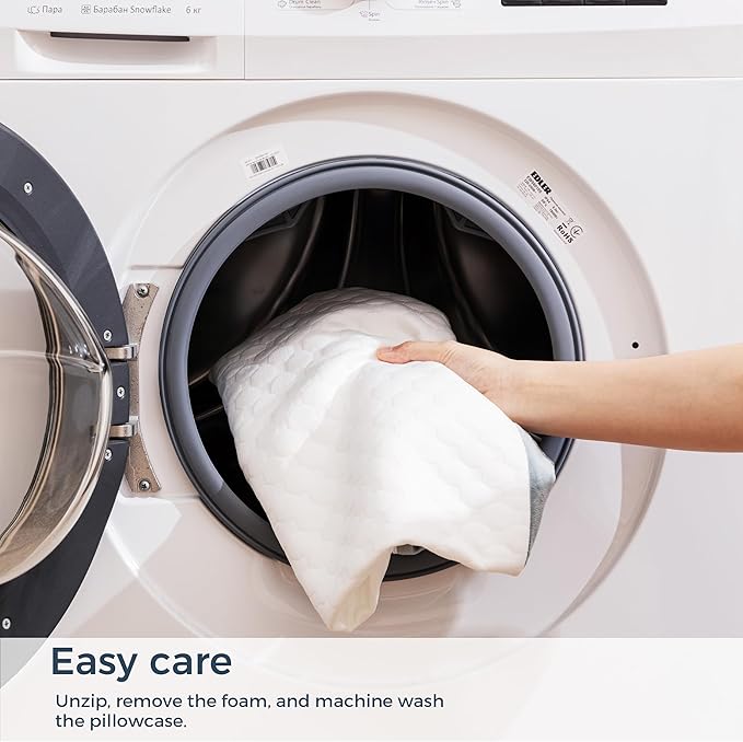 3PCS Bed Wedge Pillow Set - Memory Foam Adjustable 8&12'' Folding Triangle Pillow for Leg Knee Support Sleep Apnea Back Pain Relief Acid Reflux Snoring Sitting Up Rest Post Surgery Recovery