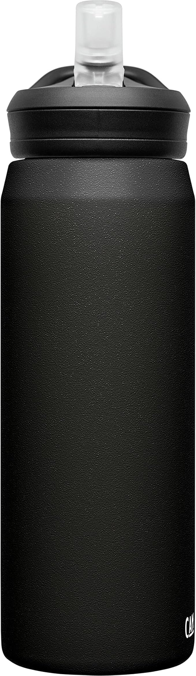 CamelBak eddy+ Water Bottle with Straw 25oz - Insulated Stainless Steel, Black