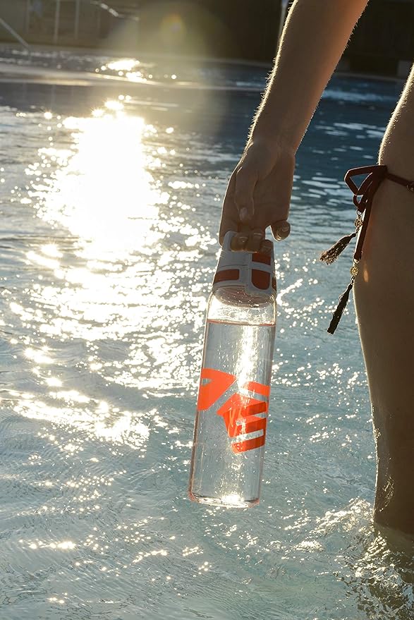 SIGG - Tritan Renew Transparent Water Bottle - Total Clear ONE MyPlanet - For Carbonated Beverages - Dishwasher Safe - With Fruit Strainer - Leakproof & Lightweight - BPA Free - 17 Oz / 25 Oz / 51 Oz