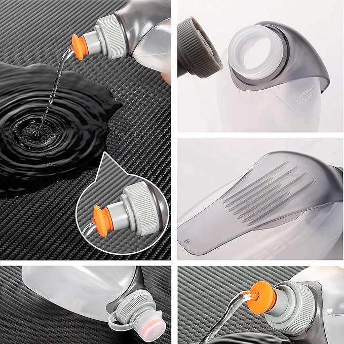 Water Bottle for Running No Bounce Water Bottle with Clip and Cover Cap,BPA-Free Plastic, 8.8oz (250ml) for Running/Marathon/Walking/Hiking/Cycling/Trail/Skiing (2 Pack)