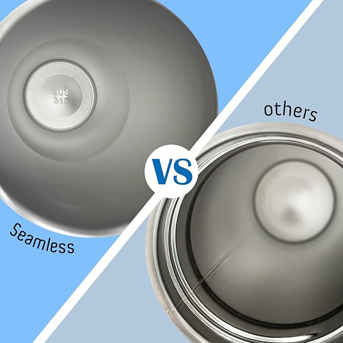 27 OZ 316 Stainless Steel Vacuum Insulated Travel Mug With Leak Proof Flip For Both Straw & Spout, Double Walled Seamless to Keep Hot And Cold, Black