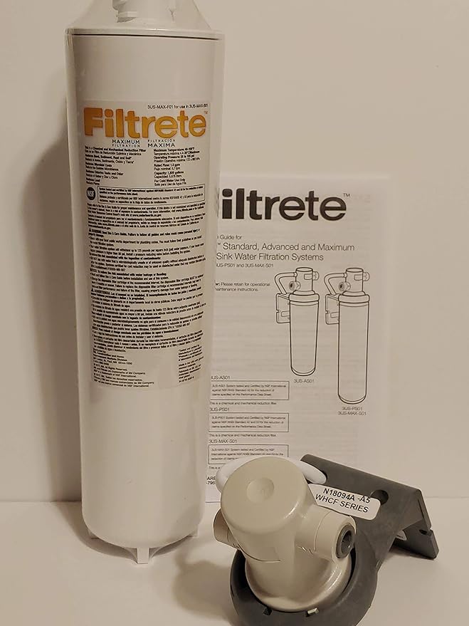Filtrete Maximum Under Sink Water Filtration System 3US-MAX-S01