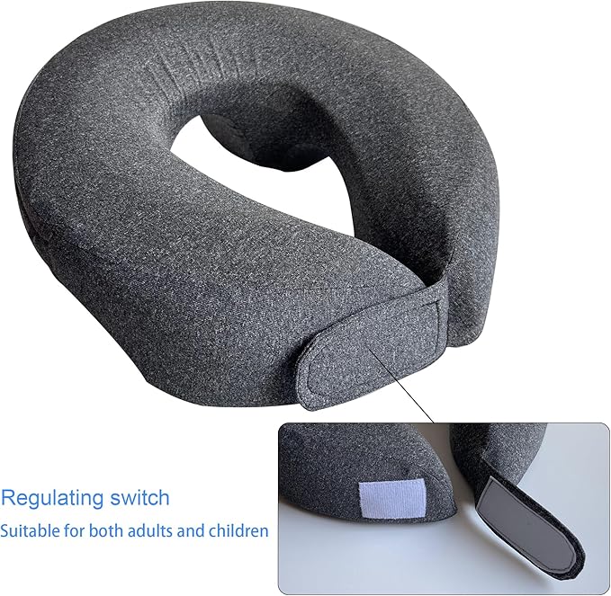 LittleJimmy Breathe Easy Face Down Pillow - Ergonomic Stomach Sleeper Pillow for Prone Sleeping - Adjustable Headrest - Ideal for Post-Eye Surgery Recovery