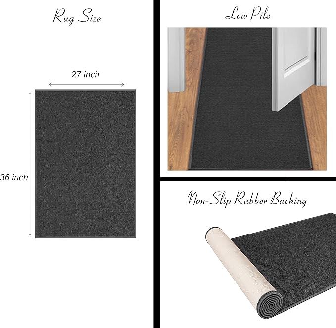 Ottomanson Siesta $100 Bill Collection Design Area Rug , 2'3" x 3', Blue New