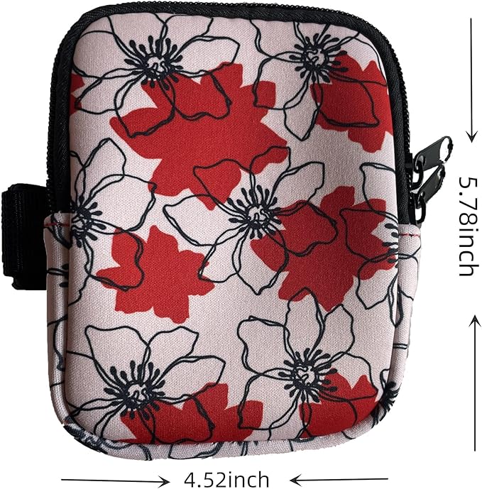 Water Bottle Zipper Bag compatible with Stanley Tumbler 40oz&IceFlow 20 30oz,Gym Accessories for Men Women,Pack for Cards Earphone (#7)