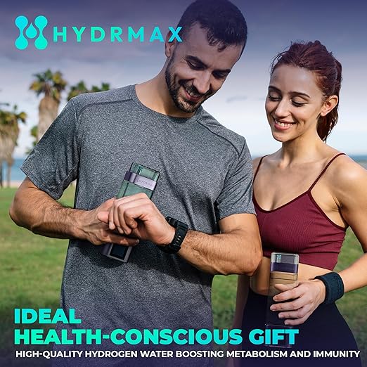 Hydrogen Water Bottle – Purple - Lab Tested 5000ppb, Hydrogen Water Bottle Generator, Reduces Inflammation & Increases Energy, Hydrogen Water, Hydrogenated Water, Water Ionizer, Wellness Gift