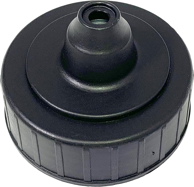 Sher-Wood, Membrane Top Lid 700ml Stubby, 1000ml Tallboy, and 1000ml Regular Sports Water Bottles (Black, Lid Only)