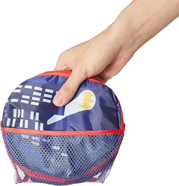 Idea Nuova Batman Pop Up Hamper with Durable Carry Handles, 21'' H x 13.5'' W X 13.5'' L, Batman/Blue