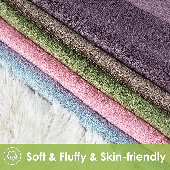 Extra Large Bath Towel Sheets for Body, Sensitive Skin, Adult Kids Baby Luxury Super Soft Highly Absorbent Oversized Towels 35" x 70" 1 Pack Pine Green