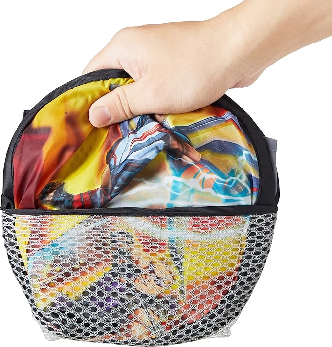 Idea Nuova Marvel Avengers Pop Up Storage and Laundry Hamper, 21" H x 13.5" W X 13.5" L,NN240584