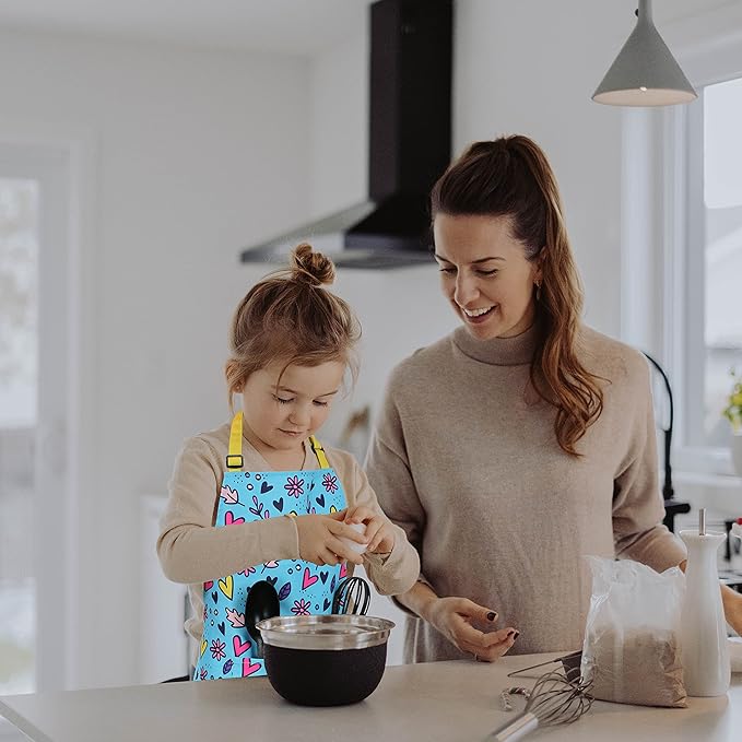 Kids Apron - cooking, gardening, artist, painting, cleaning, baking, pottery, chef, kitchen - gift boys, girls