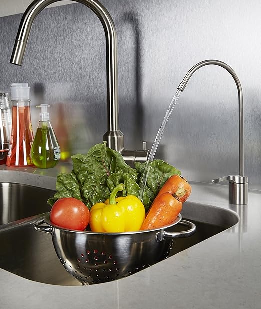 Home Master TMHP HydroPerfection Reverse Osmosis System, 9-stages, Patented 2-pass Alkaline Remineralization, Fast 4.5 Sec Fill Rate, 1:1 Waste Ratio, UV Sterilizer 99.9% EPA 97952AZ1, Iron Prefilter