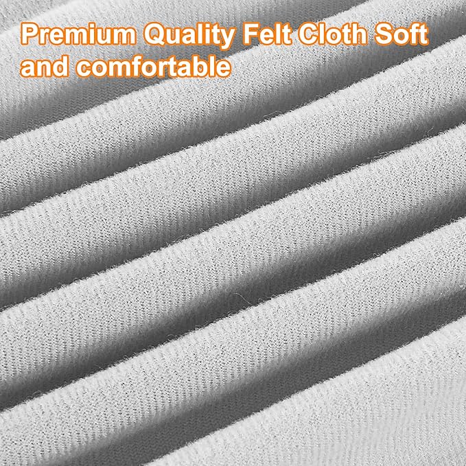 MABOZOO Bed Gap Filler Cushion, Long Thick Filler Bolster Pillow Stopper for Headboard Space Gap, Bed Mattress Extender Bed Wedge Pillow (Gray, 2X8X59inch)