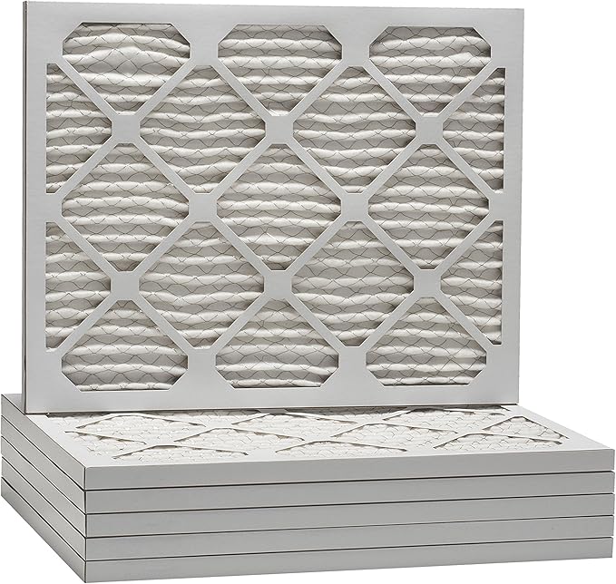 Aerostar 16.5x21.5x1 MERV 13 - 6 Count - Pleated HVAC, Furnace & Air Conditioner Filters - Removes Bacteria, Dust, Germs, Lint, Mold, Pet Dander, Allergy-Causing Pollen, Smog, Smoke & Viruses