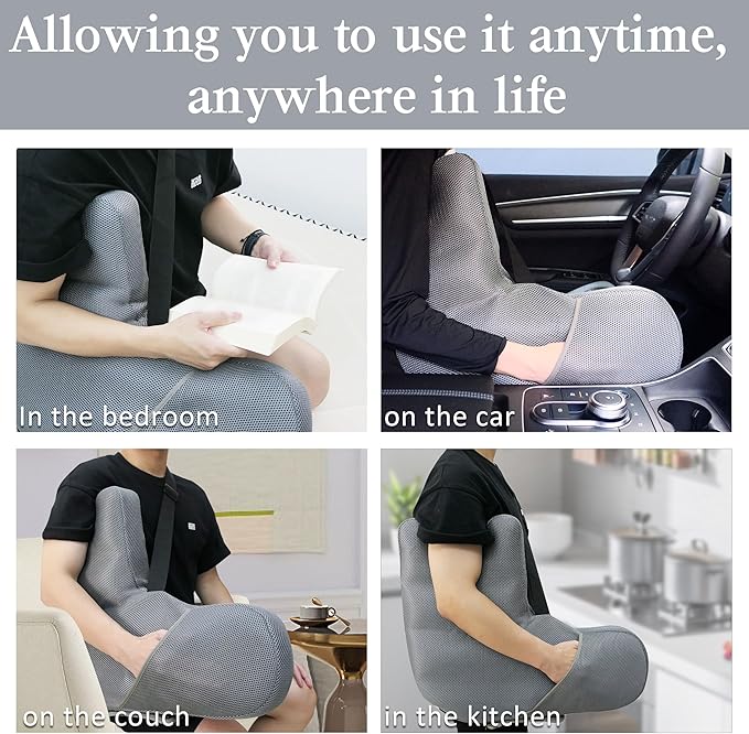 Post Shoulder Surgery Pillow, Inflatable Shoulder Pillow for Shoulder Pain, Arm Pillows for Adults After Surgery, Side Sleeper Pillow for Neck and Shoulder Pain Relief,Support Pillow for Rotator Cuff