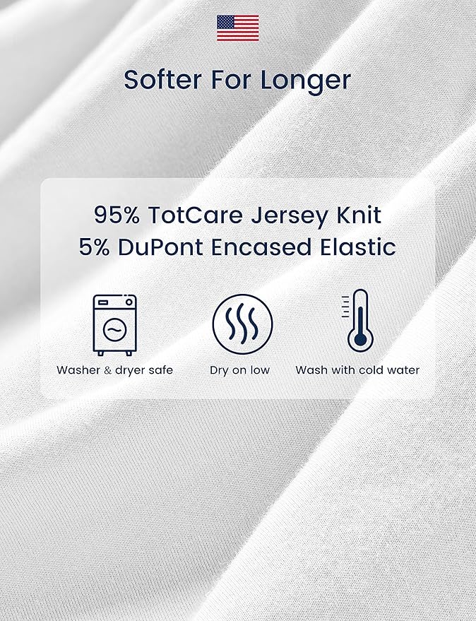 Premium Soft Dinosaur Bassinet Fitted Sheets, TotAha Stretchy Jersey Knit Bassinet Sheets for Baby Boy Girl, Ultra Breathable Bassinet Cover Universal for Oval, Rectangle Hourglass Bassinet Mattress