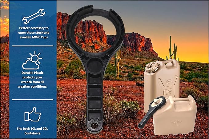 JSP Manufacturing Miltary Water Cap Wrench for your Scepter Skilcraft Military Water Cans MWC