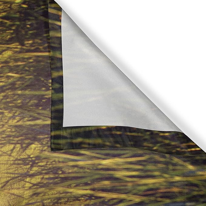 Ambesonne Wine Kitchen Curtains, Italy Tuscany Landscape Rural Vineyard Autumn Harvest Grapes Drink Viticulture, Window Drapes 2 Panel Set for Kitchen Cafe Decor, 55" x 39", Black Taupe