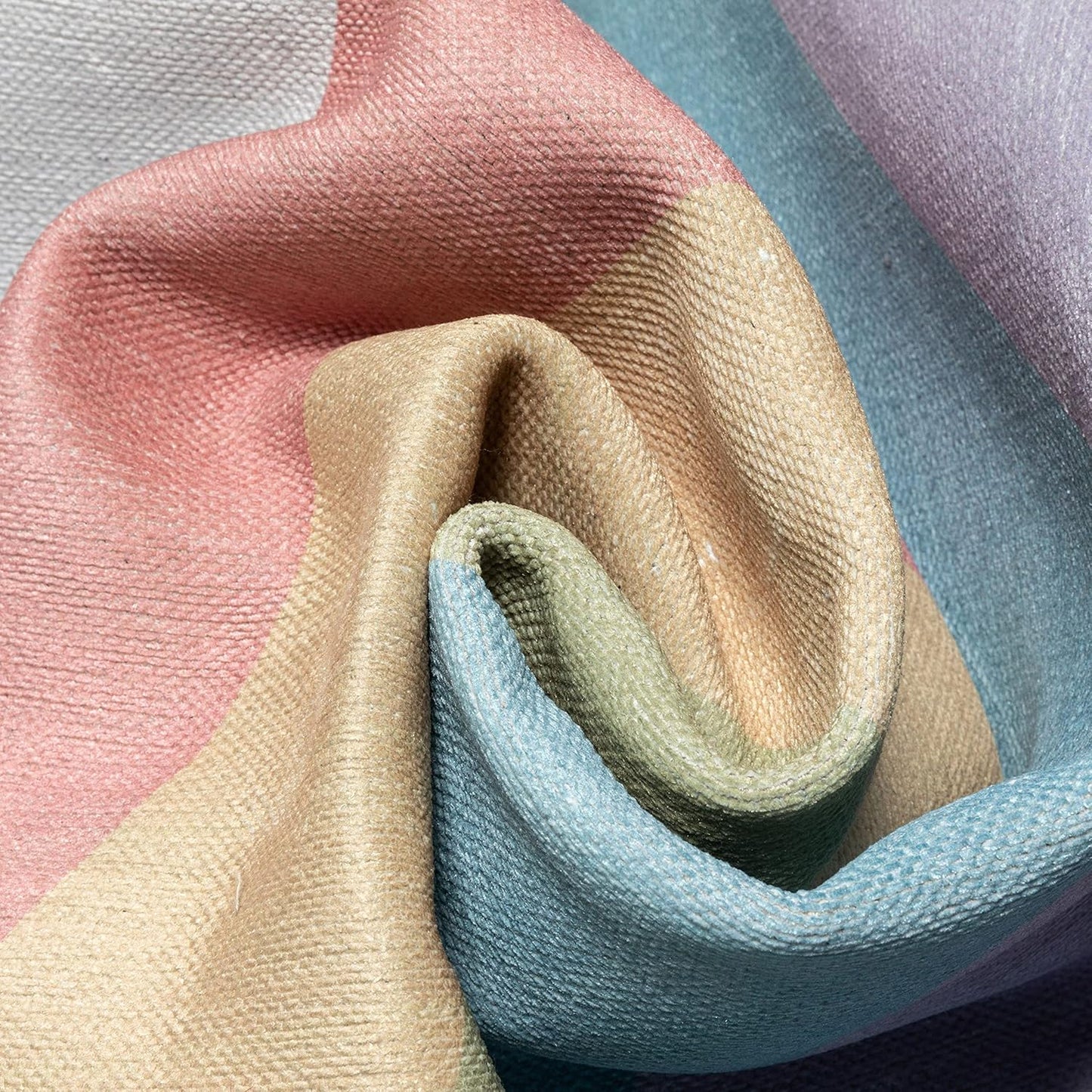 Well Woven Kids Rainbow Rug, 6' x 9', Multi Color